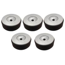 Kit 5 Elemento Filtro Ar Motor Diesel 5hp 7hp Buffalo Branco