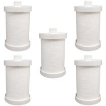 Kit 5 Elementos Filtrantes Lisos Originais MPF 5" com Rosca