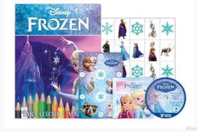 Kit 5 em 1 frozen disney - com dvd exclusivo - BICHO ESPERTO