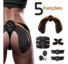 Kit 5 Em 1 Tonificador Muscular Abdômen Perna Bumbum Costas Kit 5 Em 1 Tonificador Muscular Abdômen Perna Bumbum Costas