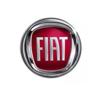 Kit 5 Emblema de Resina para Chave Canivete Fiat