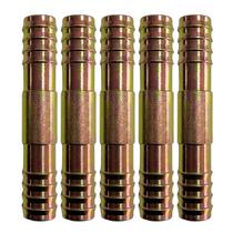Kit 5 Emendas Para Mangueira Ar Condicionado Reta 12mm Aço