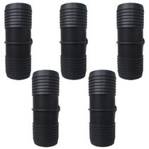 Kit 5 Emendas Plásticas Preta Para Mangueira 2 Polegadas Conexões Londribor Kit 5 Emendas Plásticas Preta Para Mangueira 2 Polegadas Conexões Londribor