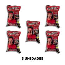 Kit 5 Enaldinho Na Copa Flow Pack Oficial Cabeçudinhos