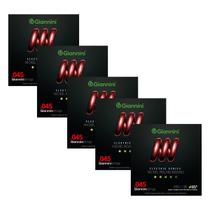 Kit 5 Encordoamento Baixo Giannini Electric GEEBRS5 Nickel 0.045” Kit 5 Encordoamento Baixo Giannini Electric GEEBRS5 Nickel 0.045”