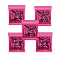 Kit 5 encordoamento para guitarra ernie ball 009-042 2223 Kit 5 encordoamento para guitarra ernie ball 009-042 2223