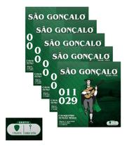 Kit 5 Encordoamento São Gonçalo P/ Cavaco Com Bolinha Iz131