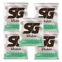 Kit 5 Encordoamento Sg Strings 024/029 Para Ukulele Concerto Kit 5 Encordoamento Sg Strings 024/029 Para Ukulele Concerto