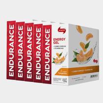 Kit 5 Endurance Energy Gel Vitafor Caixa 12 sachês Tangerina Kit 5 Endurance Energy Gel Vitafor Caixa 12 sachês Tangerina