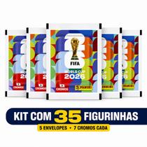Kit 5 Envelopes de Figurinha da Copa do Mundo 2026 Oficial (35 figurinhas) Panini Kit 5 Envelopes de Figurinha da Copa do Mundo 2026 Oficial (35 figurinhas) Panini