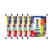 Kit 5 Envelopes De Figurinhas Copa do Mundo 2026 FIFA Panini Com 35 Cromos Cards Colecionáveis Original - Kit 5 Envelopes De Figurinhas Copa do Mundo 2026 FIFA Panini Com 35 Cromos Cards Colecionáveis Original -