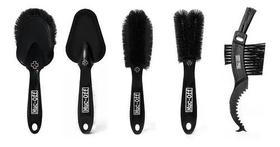 Kit 5 Escovas Limpeza Muc-off Premium Brush Bike Bicicleta