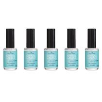 Kit 5 Esmalte Base Fortelece Unha com Calcio Evita Quebrar Kit 5 Esmalte Base Fortelece Unha com Calcio Evita Quebrar