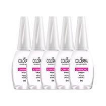 Kit 5 Esmalte Colorama Cor Pétala Branca com 8ml Kit 5 Esmalte Colorama Cor Pétala Branca com 8ml