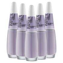 Kit 5 Esmaltes Coleção A Cor da Sua Moda Cor Acalanto Impala
