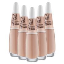 Kit 5 Esmaltes Coleção A Cor da Sua Moda Cor Aconchego Impala