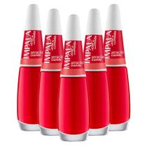 Kit 5 Esmaltes Coleção A Cor da Sua Moda Cor Atração Impala