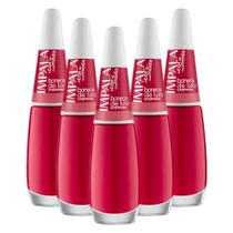 Kit 5 Esmaltes Coleção A Cor da Sua Moda Cor Boneca de Luxo Impala Kit 5 Esmaltes Coleção A Cor da Sua Moda Cor Boneca de Luxo Impala