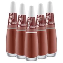 Kit 5 Esmaltes Coleção A Cor da Sua Moda Cor Destinos Impala Kit 5 Esmaltes Coleção A Cor da Sua Moda Cor Destinos Impala