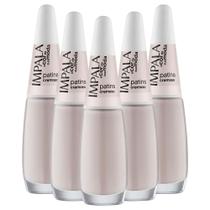 Kit 5 Esmaltes Coleção A Cor da Sua Moda Cor Patins Impala