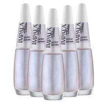 Kit 5 Esmaltes Coleção A Cor da Sua Moda Cor Polar Impala Kit 5 Esmaltes Coleção A Cor da Sua Moda Cor Polar Impala