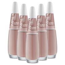 Kit 5 Esmaltes Coleção A Cor da Sua Moda Cor Sutileza Impala