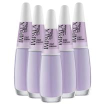 Kit 5 Esmaltes Coleção A Cor da Sua Moda Cor Zaz Impala
