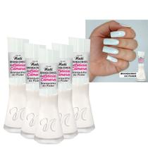 Kit 5 Esmaltes Coleção Branquinho da Nati Cor Branquinho do Poder