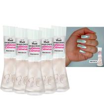 Kit 5 Esmaltes Coleção Branquinhos da Nati Cor Nevasca