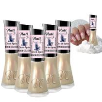 Kit 5 Esmaltes Coleção Céu de Águias Cor Nuvem Celestial Nati
