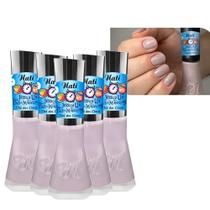 Kit 5 Esmaltes Coleção País das Maravilhas Cor Chá das Cinco Nati