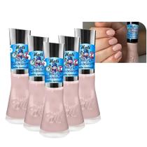 Kit 5 Esmaltes Coleção País das Maravilhas Cor Coelho Apresado Nati