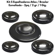 Kit 5 Espalhadores Atlas / Braslar Esmaltado - 2pq / 2 gr / 1 Gig. Kit 5 Espalhadores Atlas / Braslar Esmaltado - 2pq / 2 gr / 1 Gig.