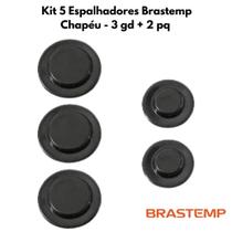 Kit 5 Espalhadores P/ Fogão Brastemp Chapéu 3gd + 2pq Kit 5 Espalhadores P/ Fogão Brastemp Chapéu 3gd + 2pq