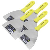 Kit 5 Espátula 12Cm Multiuso Para Pintor Gesso Drywal