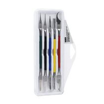 Kit 5 espátulas crowbar profissional Te-018