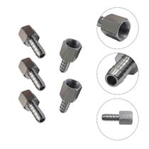 Kit 5 Espigão Adaptador Fêmea Fixo Mangueira 5/16 Rosca 1/4 Kit 5 Espigão Adaptador Fêmea Fixo Mangueira 5/16 Rosca 1/4