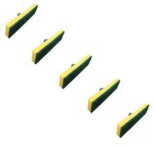 Kit 5 Esponja Abrasiva Refil Lava Piso Lava Azulejo Esfregao