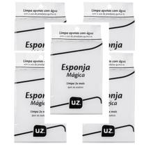 Kit 5 Esponja Mágica Bucha Espuma Tira Mancha Limpa Tudo