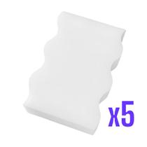 Kit 5 Esponjas Mágicas em Melamina para Paredes, Vidros, Espelhos e Inox Kit 5 Esponjas Mágicas em Melamina para Paredes, Vidros, Espelhos e Inox