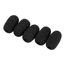 KIT 5 Espuma Bocal Média para Headset Top Use Jabra Ninja Encore Felitron Epko