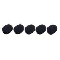 Kit 5 Espuma Para Microfone Headset E Lapela 19Mm X 15Mm
