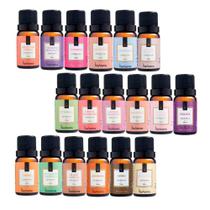 Kit 5 essências tradicionais para aromatizador via aroma