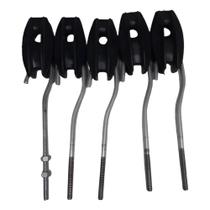 Kit 5 esticador ganc x olhal 1/4 c/ rosca Kit 5 esticador ganc x olhal 1/4 c/ rosca