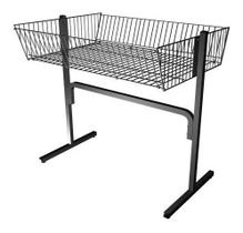 Kit 5 Expositor Aramado Banca De Ofertas Cesto De Loja