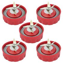 Kit 5 Facas Vermelha 6 Lâminas Liquidificador Philips Walita Ri2240 Ri2242 Ri2244 Kit 5 Facas Vermelha 6 Lâminas Liquidificador Philips Walita Ri2240 Ri2242 Ri2244