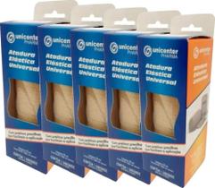 Kit 5 Faixa Elástica Bandagem Atadura Ortopédica 10Cm 1,30M Kit 5 Faixa Elástica Bandagem Atadura Ortopédica 10Cm 1,30M