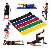 Kit 5 Faixa Elástica Super Mini Band Para Treino Exercícios Kit 5 Faixa Elástica Super Mini Band Para Treino Exercícios