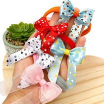 Kit 5 Faixas Cabelo Rn Enxoval Menina Bebê Laço