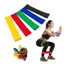 Kit 5 Faixas Elasticas Mini Band Exercicios Em Casa Kit 5 Faixas Elasticas Mini Band Exercicios Em Casa